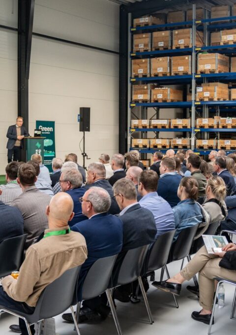 Celebration at the Green Instruments facility