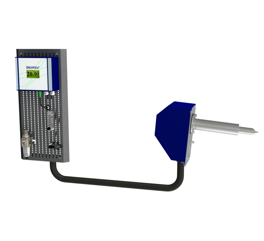 G3621 Stack Gas Oxygen Analyzing System by Green Instruments