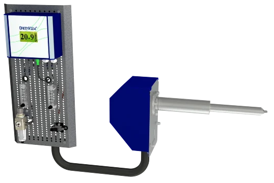 G3621 Stack Gas Oxygen Analyzing System by Green Instruments